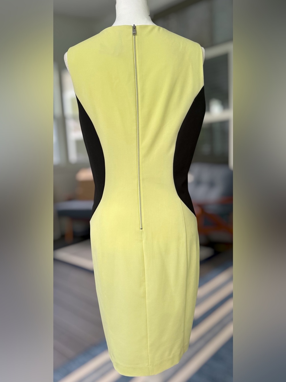 Marc NY Andrew Marc |Colorblock Sheath Dress |Size 12 |Slimming Fit - Picture 3 of 11